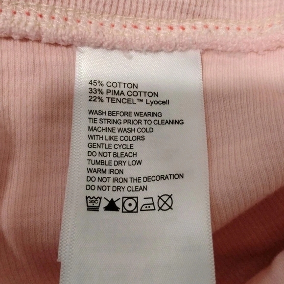 Share Tommy Bahama Tobago Pink Knit Shirts Drawstring Cotton Blend Women's XL - Picture 4 of 4